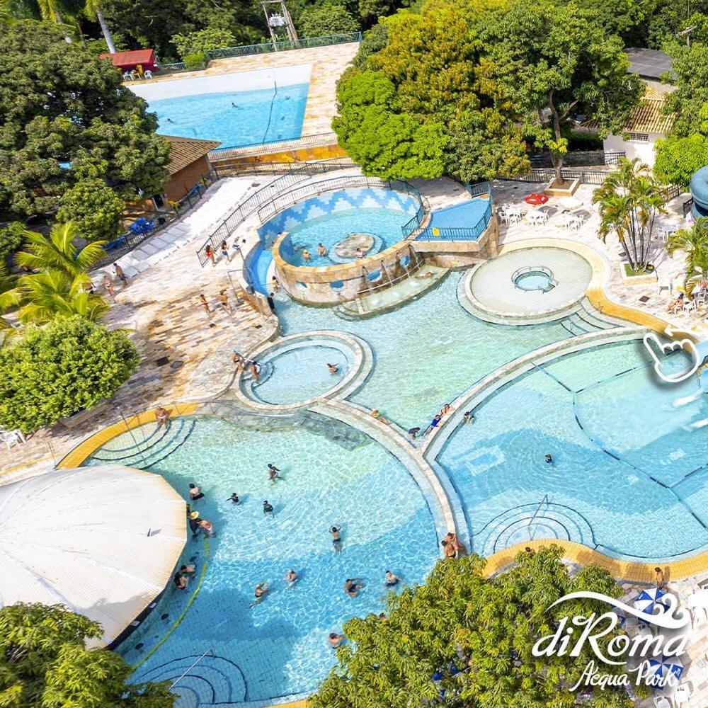 Hotel Spazzio Diroma Cafe Da Manha E Acesso Ao Acqua Park Caldas Novas Exteriér fotografie