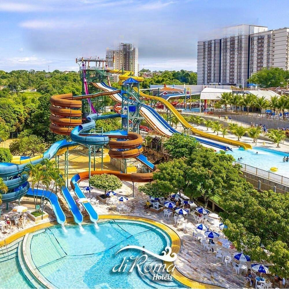 Hotel Spazzio Diroma Cafe Da Manha E Acesso Ao Acqua Park Caldas Novas Exteriér fotografie
