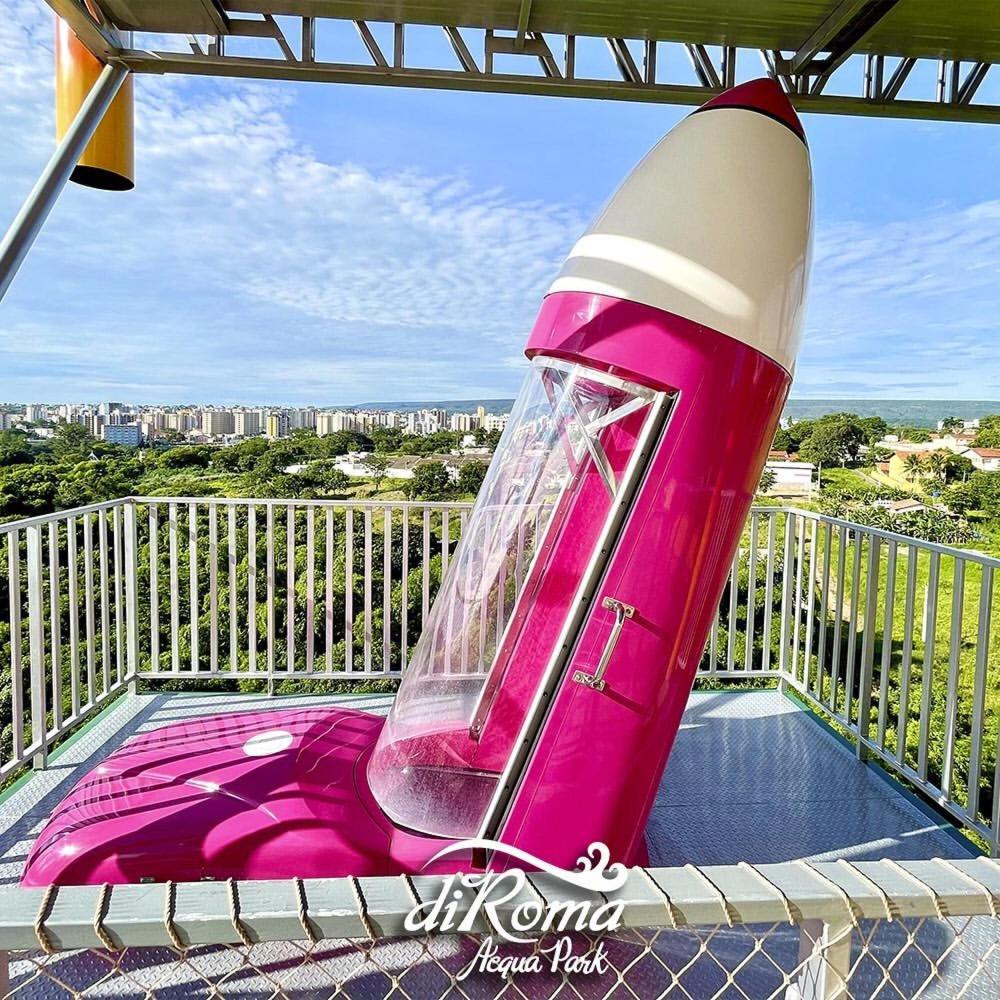 Hotel Spazzio Diroma Cafe Da Manha E Acesso Ao Acqua Park Caldas Novas Exteriér fotografie